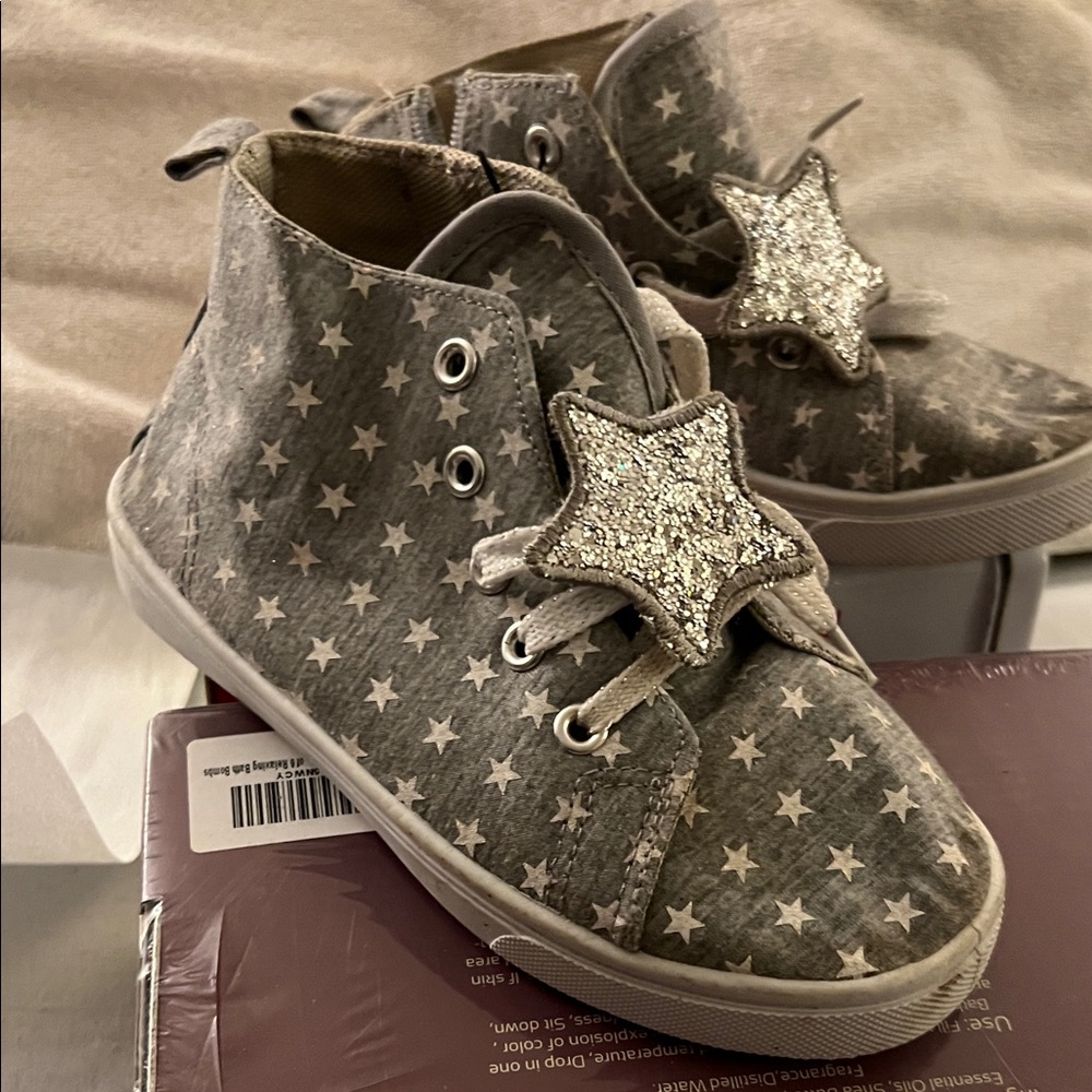 Starry Gray Kids Shoes